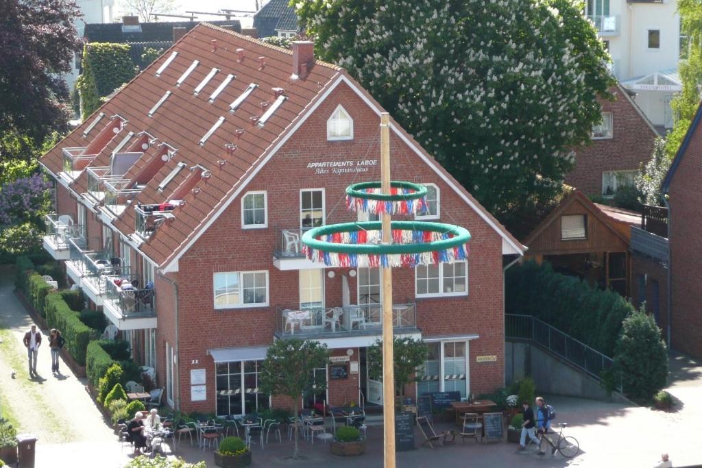 Ferienwohnung Kapitänshaus W07 Laboe Exterior foto